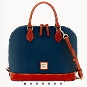 Dooney & Bourke Pebble Grain Zip Zip Satchel
